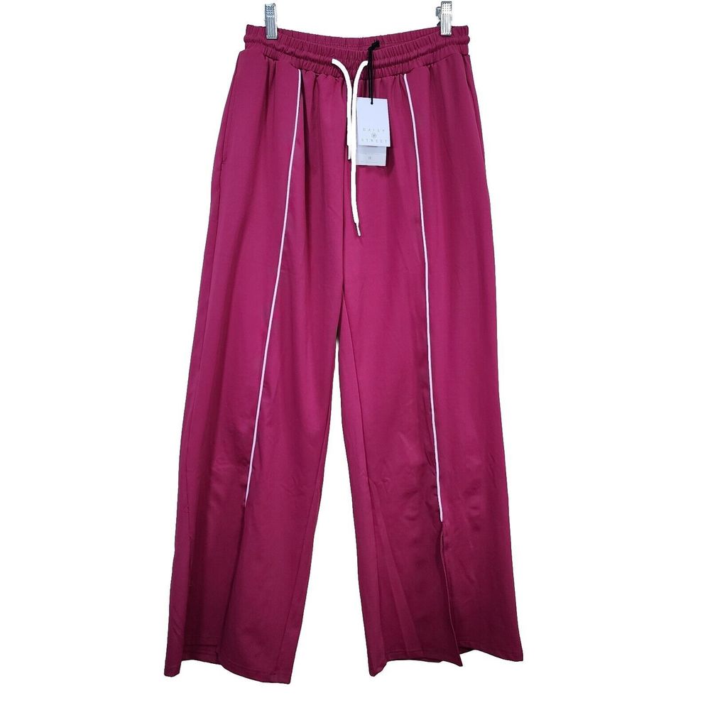 Wide Leg Pink Pants Size M